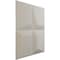 Ekena Millwork 19 5/8in. W x 19 5/8in. H Tellson EnduraWall Decorative 3D Wall Panel Covers 2.67 Sq. Ft. WP20X20TEGBW - alternate 3